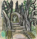 Otto Dix, Villa d'Este II