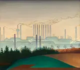 Josef Mangold, Das Kraftwerk Zschornewitz, Golpa
