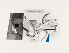 Richard Hamilton, Swingeing London, Radierung, Aquatinta und Prägedruck, collagiert, auf Velin