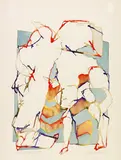 Werner Berges, Ohne Titel, Aquarell auf Aquarellkarton