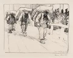 Auktion 407, Los 413 by Robert Sterl, Umdrucklithografie auf Velin, sold Jan 2018