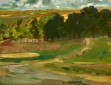 Robert Sterl, Der Weg zu den Eichen