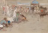 Robert Sterl, Prozession zu Wasser
