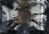 Otto Piene, "Laterne Central", Mischtechnik auf SCHOELLERSHAMMER (Trockenstempel)
