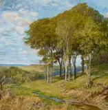 Wilhelm Claudius, Sächsische Sommerlandschaft