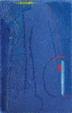 Max Ackermann, "Bild 18.XI.61", Mischtechnik (Öl, Tempera und Sand) auf Hartfaserplatte