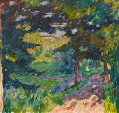 Ohne Titel by Walter Ophey, Öl auf Leinwand, sold Nov 2014