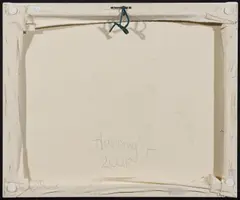 Ohne Titel by Harding Meyer, Öl auf Leinwand, sold Nov 2014