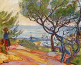 Jan Peszke, "L'Estaque - Côte Méditerranéenne"