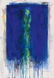 Bernd Berner, Flächenraum, Aquarell auf Velin