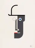 Walter Dexel, Mappe 2 "Köpfe", Sechs Serigraphien 1930-1933