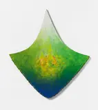 Raimer Jochims, "Flugsame 2", Acryl auf Hartfaserplatte