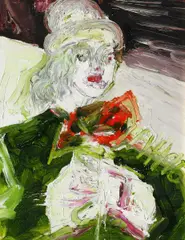 Popow by Antonius Hoeckelmann, Öl auf Hartfaser, sold Nov 2014