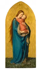 Franz Ittenbach, Ego dilecto, Öl auf Holz