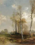 Joseph Wenglein, Am herbstlichen Waldrand