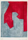 Serge Poliakoff, Composition rouge et bleue