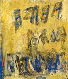 Justo González Bravo, Ohne Titel, Mischtechnik auf Leinwand
