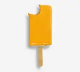 Peter Anton, "Orange Cream Bar", Mischtechnik (Holz, Kunstharz, Farbe)