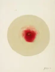 Ohne Titel by Otto Piene, Mischtechnik (Rauchzeichnung) auf leichtem Karton, sold Nov 2014