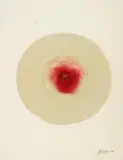 Otto Piene, Ohne Titel, Mischtechnik (Rauchzeichnung) auf leichtem Karton