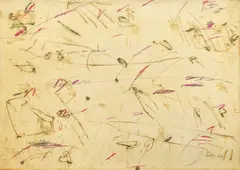 Jan Voss, Ohne Titel, Mischtechnik auf Leinwand