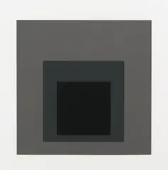 Pompeian by Josef Albers, 1965, Farbserigrafie auf Mohawk Superfine Bristol, sold Nov 2014