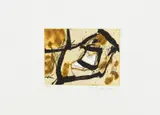 Emil Schumacher, Ohne Titel, Farbige Aquatintaradierung auf Velin