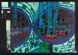 Look at it on a rainy day by Friedensreich Hundertwasser, 1971/72, Holzkassette mit zehn Farbserigraphien und Metallprägung auf unterschiedlichen Papieren, sold Nov 2014