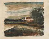Maurice de Vlaminck, Sur les bords de l'Oise, Farblithografie auf Velin