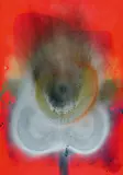 "Treibhaus" by Otto Piene, Mischtechnik (Feuergouache) auf Karton, sold Nov 2014