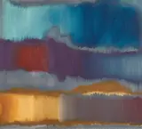 Fritz Winter, "Grau-Blau"