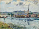 Gustave Loiseau, "La Seine a Rouen"