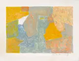 Serge Poliakoff, Composition jaune, rouge et grise