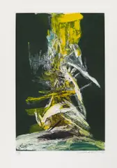 Ohne Titel by Zao Wou-ki, Farbaquatinta auf BFK RIVES, sold Nov 2014