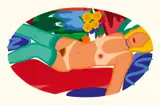 Tom Wesselmann, Beautiful Bedroom Kate