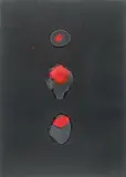 Ohne Titel by Otto Piene, Mischtechnik (Feuergouache) auf Karton, sold Nov 2014