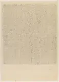 Günther Uecker, Ohne Titel, Serigrafie auf Karton