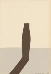Ohne Titel by Michael Croissant, Papiercollage auf Velin, sold Nov 2014
