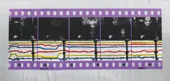 Joe Tilson, The Software Chart, Farbserigrafie auf Folie über Silberfolie, auf leichtem Karton montiert