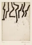 Eduardo Chillida, Aldati, 1967, Aquatinta auf Arches