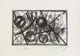 Jean Tinguely, Ohne Titel, Lithografie auf Velin