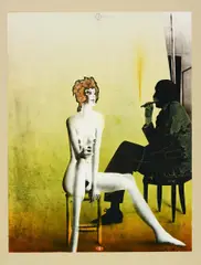 Hamburger Kunst-Stück by Paul Wunderlich, Farblithografie auf Rives, sold Jun 2015
