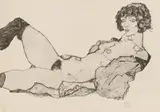Egon Schiele, Zeichnungen - Egon Schiele - 12 Blätter in Originalgröße