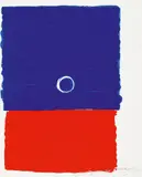 Otto Piene, Ohne Titel, Farbserigrafie auf Velin