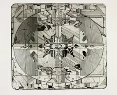 Duett by Dieter Roth, Radierung auf Bütten, sold Jun 2015