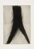 Arnulf Rainer, Aus "Haute Coiffure", Acht Radierungen auf Velin
