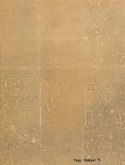 Impronta sughero by Piero Manzoni, Kork-Druck auf Velourpapier, sold Jun 2015