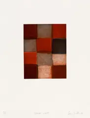 Sean Scully, Brown light, Farbaquatinta auf Somerset England (Wasserzeichen)