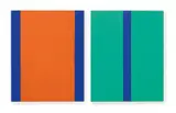 Ohne Titel by Günther Förg, Acryl auf Bleiblech über Holz, sold Jun 2015
