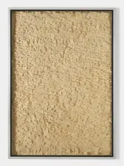 Oskar Holweck, Reißrelief 28. II. 74, Papiercollage auf leichtem Karton